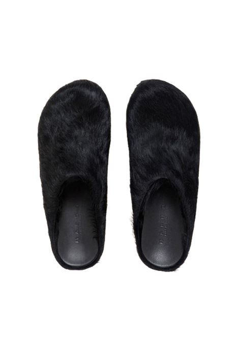 sabot fussbett uomo neri MARNI | SBMR000600 P412200N99